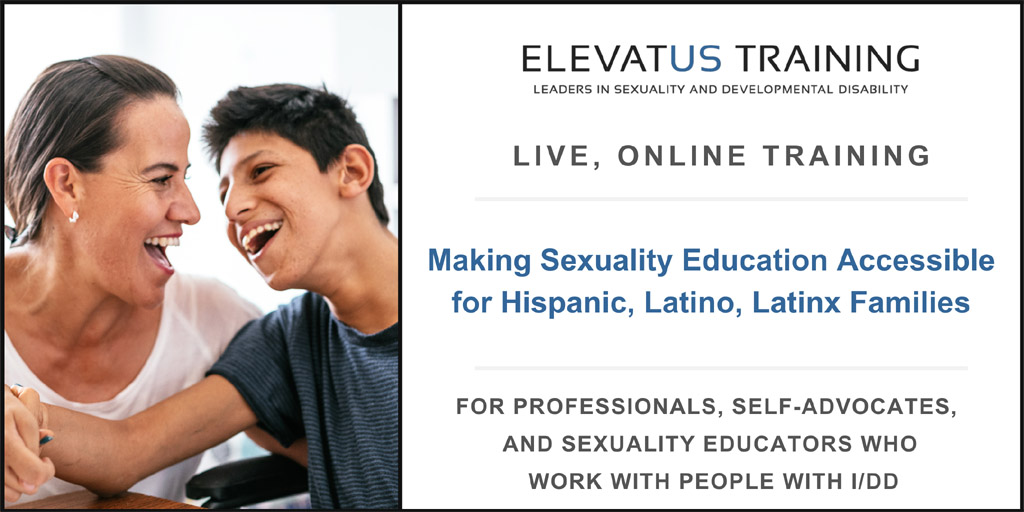 Banner for "Making Sexuality Education Accessible for Hispanic, Latino, Latinx Families"